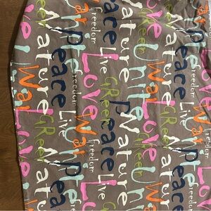 College 08 long pillow case